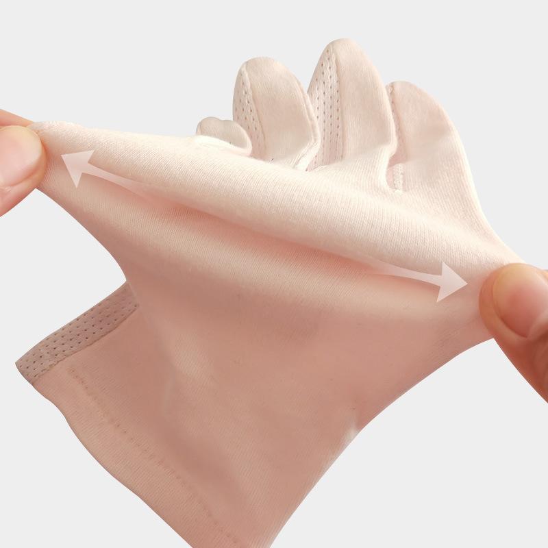 Women’s UV Protection Gloves, Full Finger Touchscreen Gloves, Breathable Thin Anti-Slip Summer Gloves for Driving Riding Outdoor
