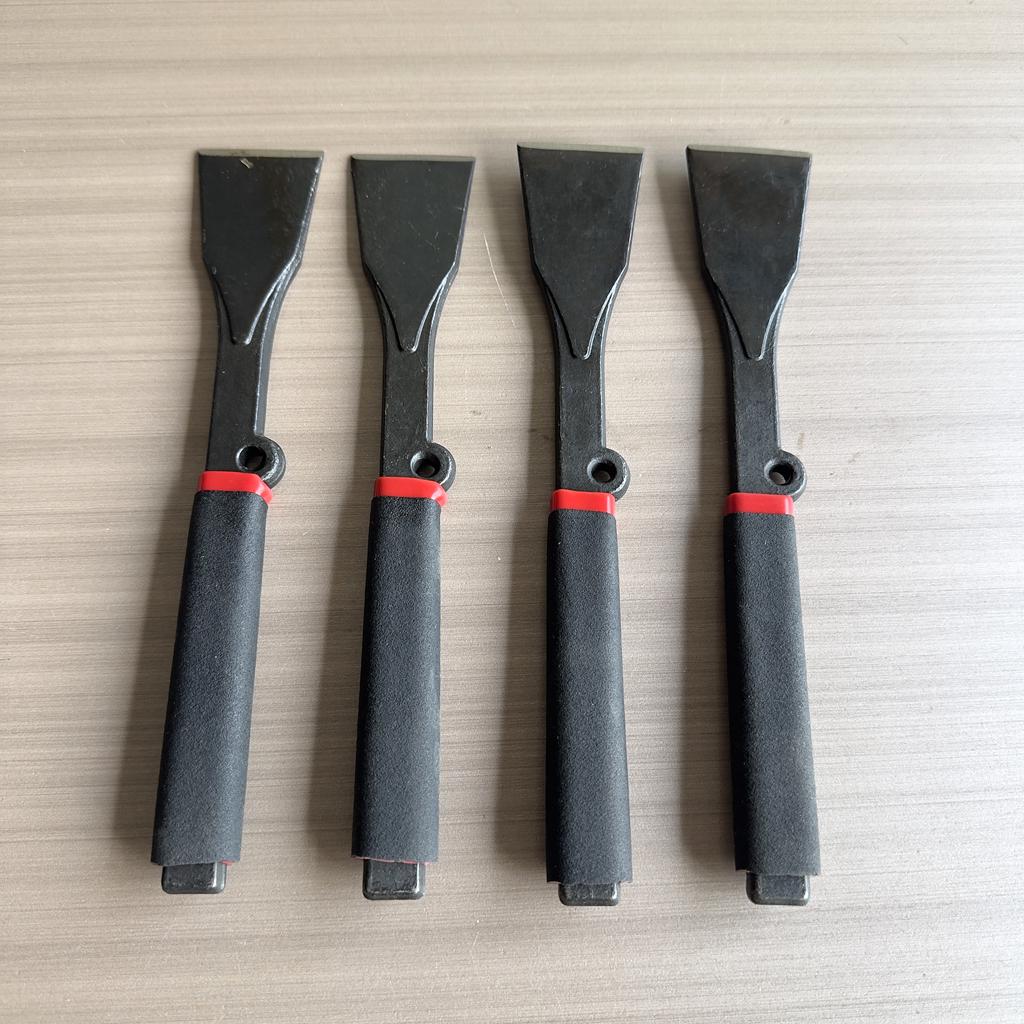Multifunctional High Carbon Steel Chisel: Flat, Grooving, Punching, Stone Masonry, Cleaning, and Steel Pry Bar