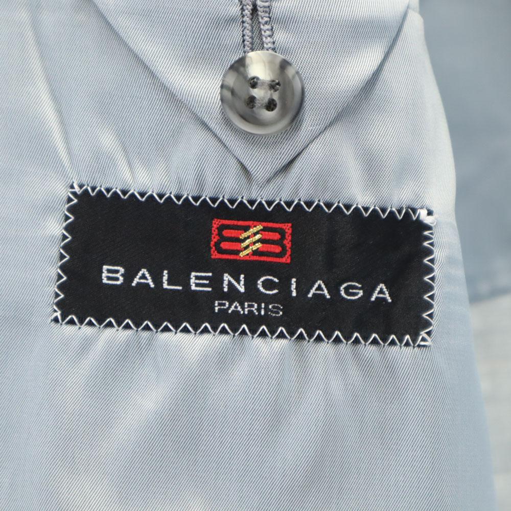 BALENCIAGA 90s Made in Japan Old Check Pattern tailored jacket blazer Men's Used