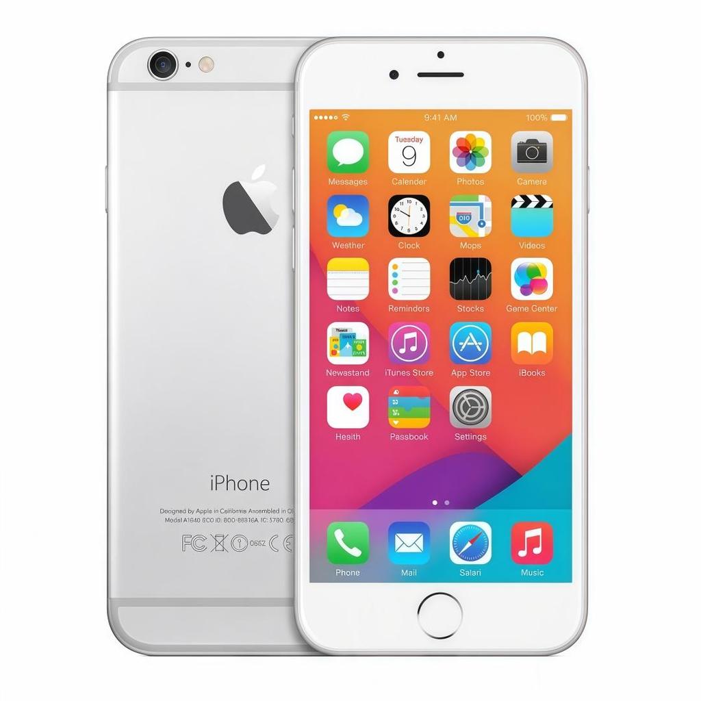 Apple iPhone 6 16GB ROM Gold/Black/Silver - 4G LTE Smartphone Unlocked Mobile Phone - Refurbished