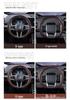 Universal Carbon Fiber Steering Wheel Cover - Non-slip, Ultra-thin, Comfortable Grip for All Seasons