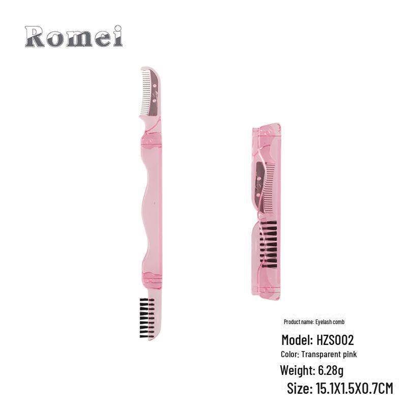 Stainless Steel Eyelash & Eyebrow Comb Brush