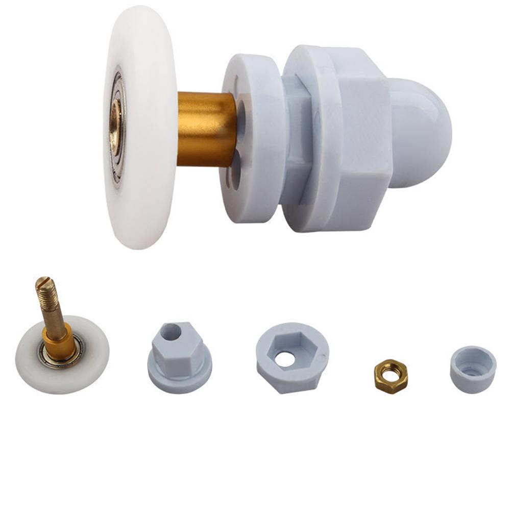 Shower Door Rollers Runners 4-8mm Glass Doors 4pcs