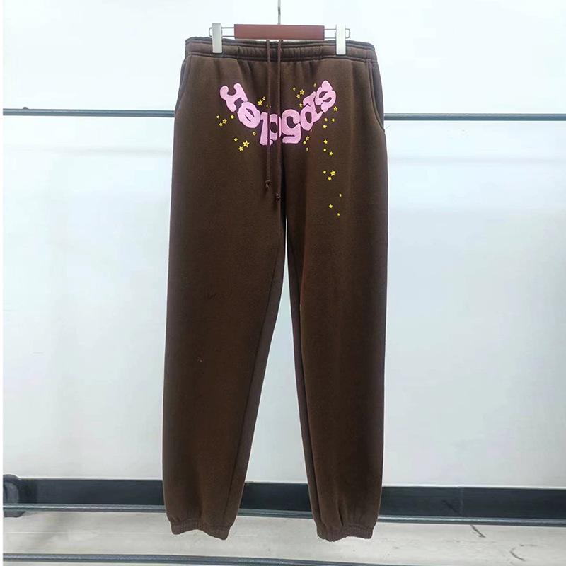 Young Thug Style Spider Web Hoodie Set