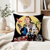 art dog comic soft pillowcase cute t-t-T-Tin-tinES-S-S fun Sofa Home S-S-SnowyS Living Room Decor bed hogar pillowcover gift
