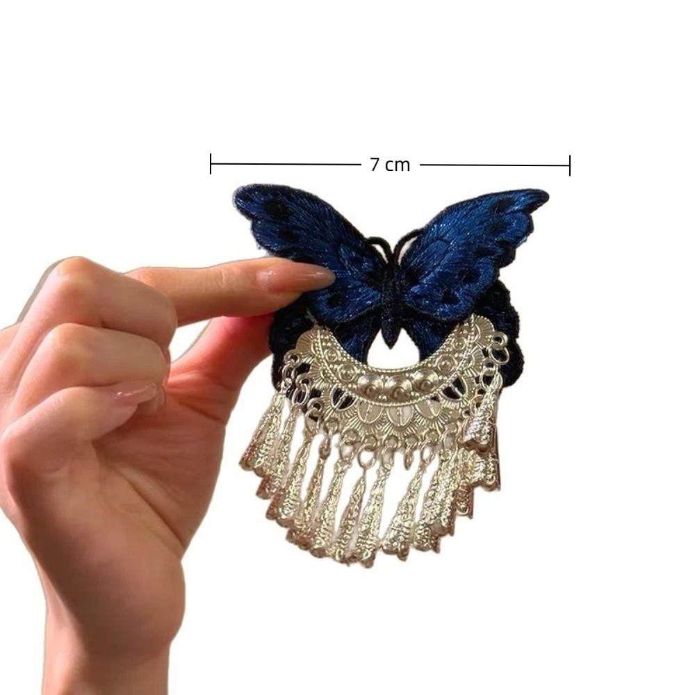 New Chinese-style Butterfly Tassel Hair Clip Princess Style Hairgrip  Headdress