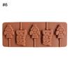 Lollipop Silicone Mold Chocolate Cake Fondant Cookie Mould DIY Baking Tools