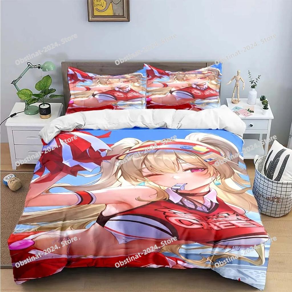 Game Characters Nikke Goddess of Victory Bedding Sets Bed Supplies Set Duvet Cover Bed Comforter Set Bedding Set Luxury Gift