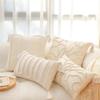 Modern Chenille Pillow Covers Minimalist Textured Sofa Cushion Cases Elegant Bedside Throw Pillowcase Chic Hotel Cushion Covers