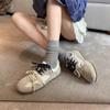 Fudge~ Autumn New Retro Inner Height Increase Casual Sports Shoes Versatile Women