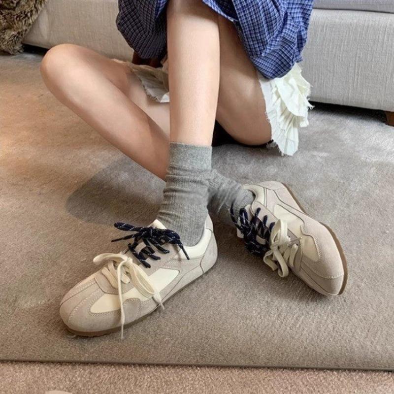 Fudge~ Autumn new retro inner height increase casual sports shoes versatile women