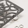 9Pcs Hollow Pattern Hanging Partition Screen Minimalist DIY Privacy Screen  Office