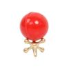 11pcs/set with Red Rubber Bouncy Balls Metal Jacks Metal Jacks and Ball Game  Christmas Gifts