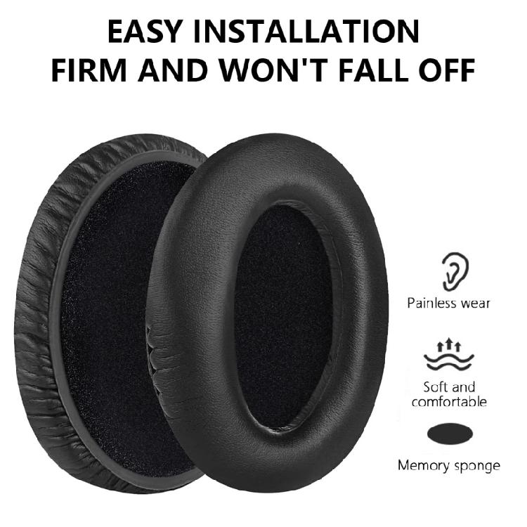 1Pair Ear Pad Head Beam Replacement Earpads Ear Cushions Cover Earmuffs for HD515 HD555 HD595 HD598 PC360