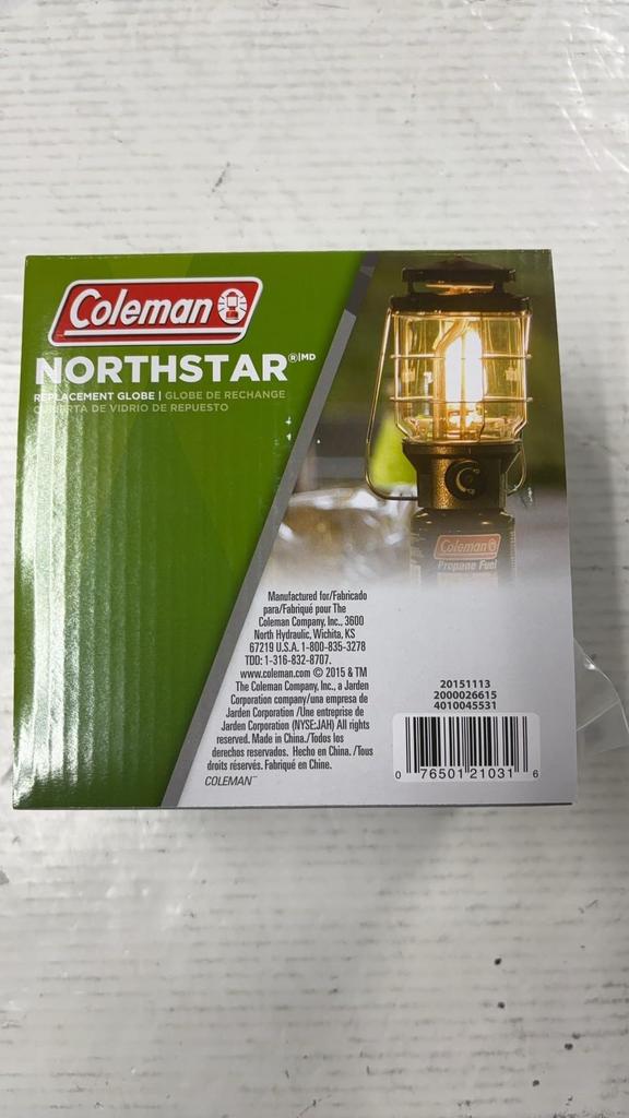 Genuine Coleman Globe North Star 2000 Lantern, 2500 North Star LP Gas Lanterns (Parallel Import)