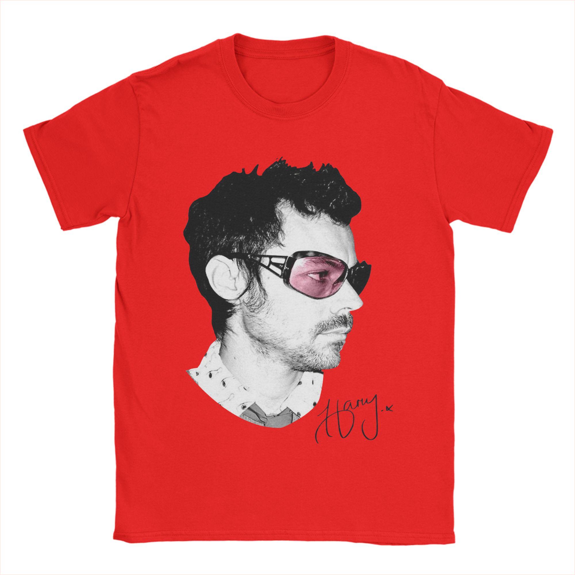 

Unique Harrys Styles Kiss And Disco Big Face TShirt for Unisex Crewneck Pure Cotton T Shirts Short Sleeve Tee Shirt Clothes XL