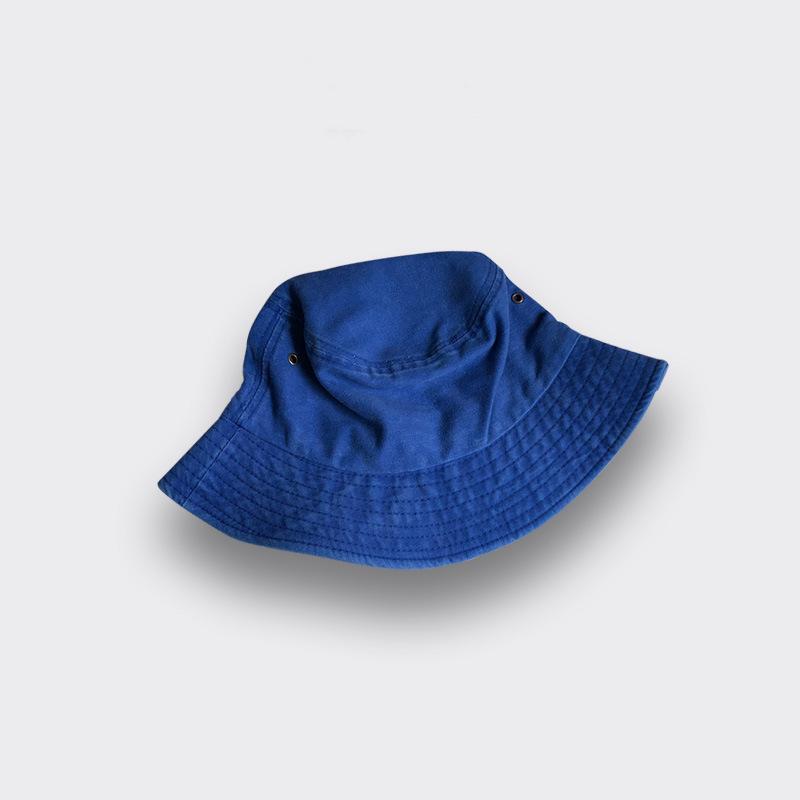 High quality washed light board solid color bucket hat women's spring and summer thin versatile basin hat tide sun hat