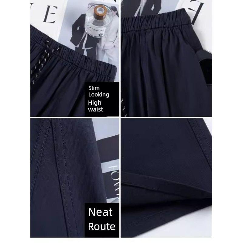 Retro Artsy plus Size Lace up Pocket Quick-Drying High Waist A- line Pumpkin Skirt Balloon Skirt Yamamoto Parka Skirt for Women