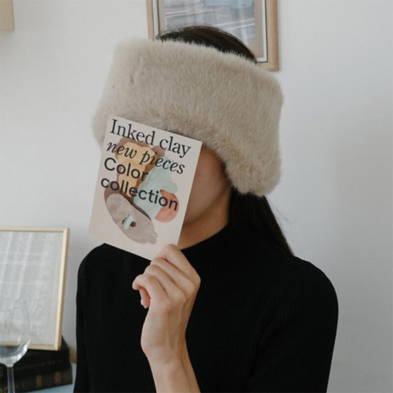 Women's FW Men's Faux Fur Hairband