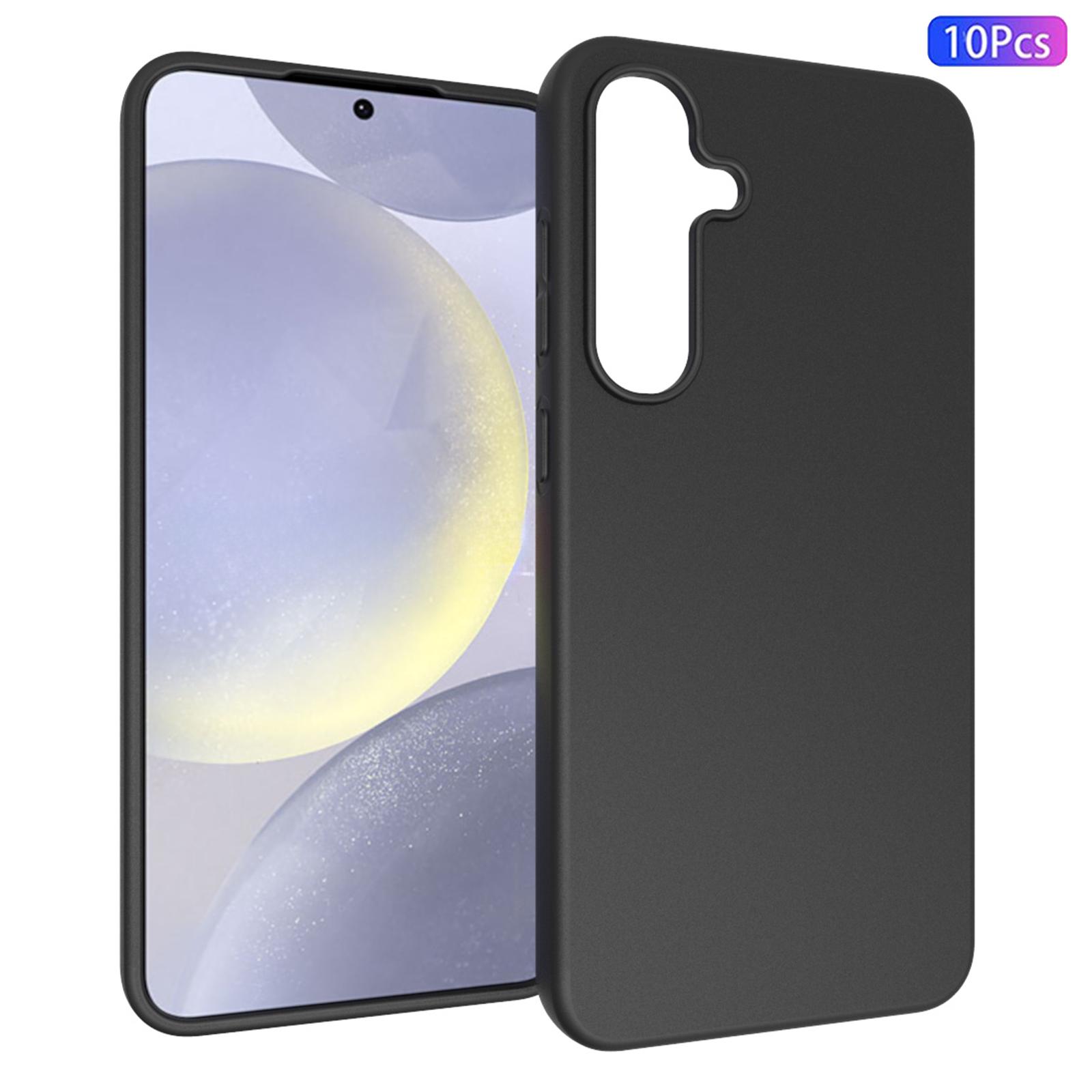 10Pcs/Pack for Samsung Galaxy S24 FE Case TPU Frosted Back Phone Cover,Anti-Fingerprint A