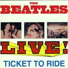 

CD BEATLES - Ticket To Ride - Live! CD0488008 BACK TRAX 1988 Europe Rock Used