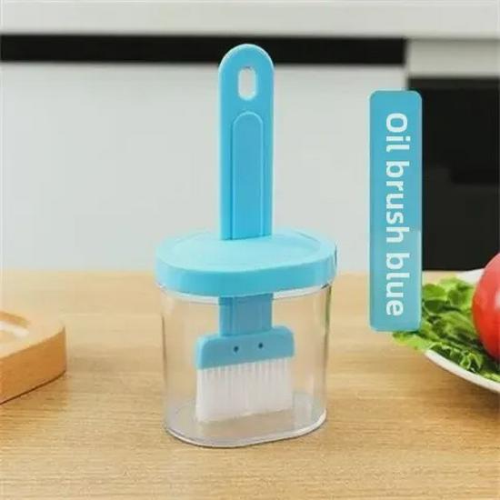 Hochtemperaturbeständige Küchenöl- und Honigbürste mit Flasche