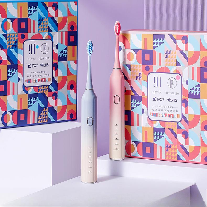 Adult Electric Toothbrush Long Standby 360 Days Maglev USB Rechargeable Sonic Toothbrush