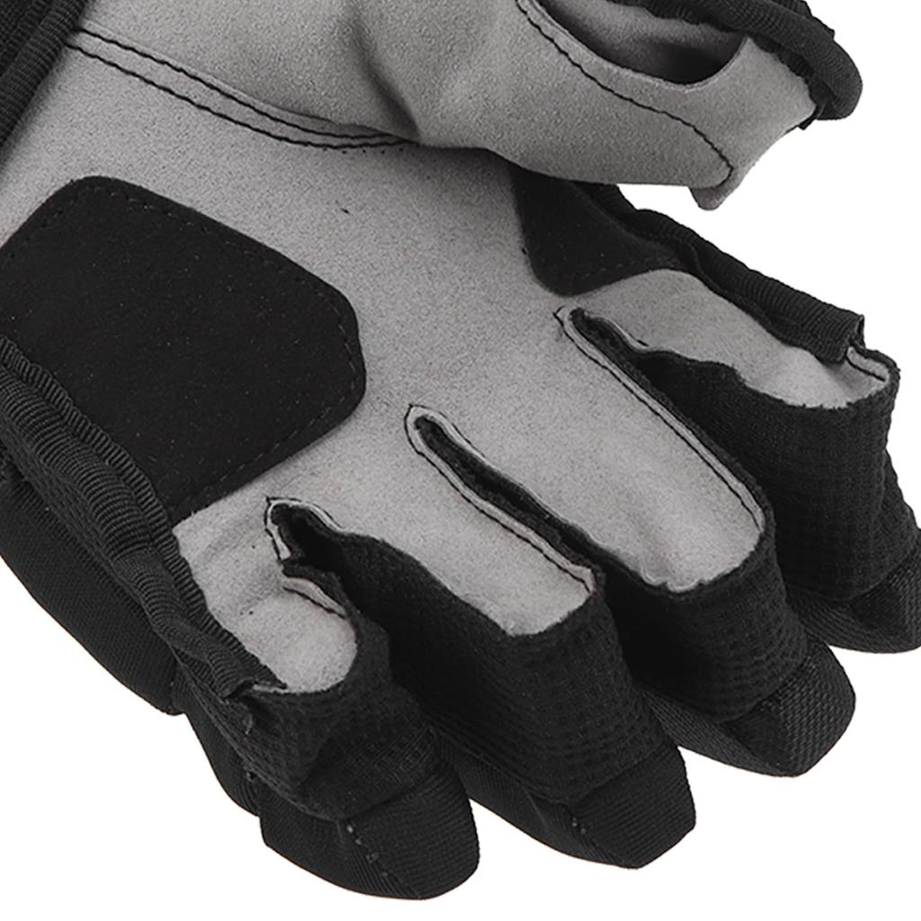 Eishockey-Spielerhandschuhe, Biegsame Fingerschutzhandschuhe für Eishockey, Floorball und Rollhockey (8 Zoll)