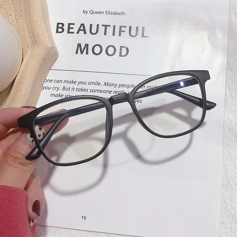 

2024 New Fashionable Large Frame Classic Glasses Ultra Light High-definition Plain Glasses Transparent Computer Eyeglasses