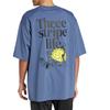 Adidas T Shirt Unisex Dark Blue JZ3257