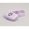 Skater Bento Box Kuromi Headpiece Sanrio 530ml Antibacterial Fluffy Dome Lid for Women Made In Japan PFLB6AG-A
