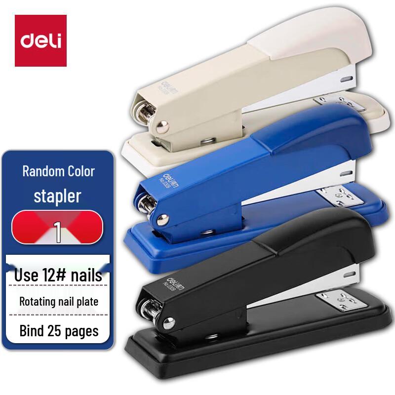 Deli 0309 Metal Rotating Stapler