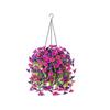 2 Bundles of Outdoor Artificial Flower Lilies Versatile Artificial Plant Decorations for Porches, Courtyards, Window Displays