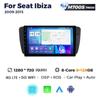 Navifly Wireless CarPlay Car Radio For Seat Ibiza 6j 2009 2010 2011 2012 2013 Multimedia Video DSP Player GPS 2Din Autoradio RDS