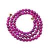 Royal Purple Sugilite Sodalite Clavicle Necklace with Magnetic Clasp - Light Luxury Women's Jewelry