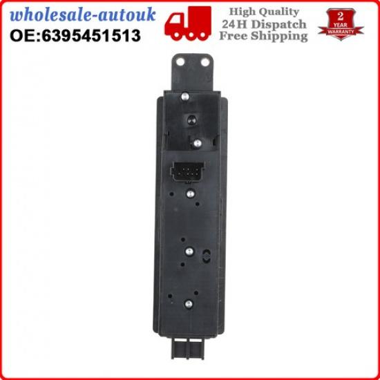 Electric Power Window Switch For Mercedes Vito Viano W639 6395451513 Driver Side