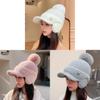 Knitted Baseball Cap For Women With Warmth And Ear Protection For Winter Outdoor Activities
