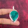 Emerald Pendant, 925 Sterling Silver Pendant Gemstone Jewelry, Handmade Pendant Amazing Jewelry, Gift For Her