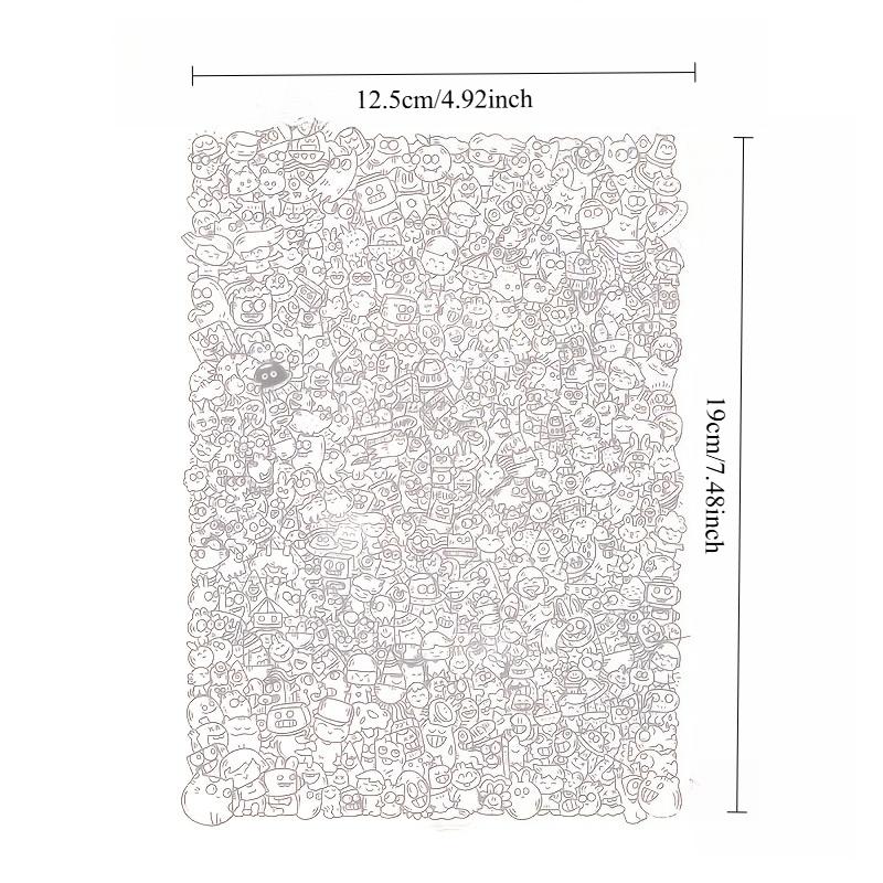 100 Sheets Stress Relieving Control Pen Line Drawing Drafts, Suitable for Adults To Practice Drawing and Copying Drawing Drafts
