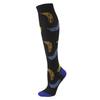 Latest Pressure Lower Limb Warmers 30 Mmhg Female Male Golfs Legging Socks Animal Fruit Prints Outdoor Athletic Running Lengthy Pressure Long Socks