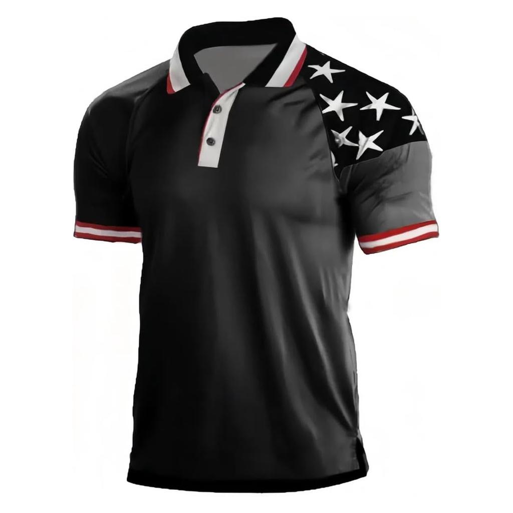 Herren Freizeithemd mit Knopfleiste und kurzen Ärmeln