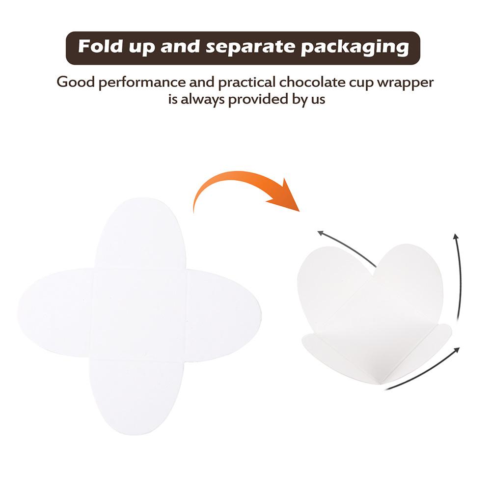 200 Pcs Chocolate Tray Cups Candy Decor for Football Biscuit Truffle Wrapping Trays Portable Holders Wrapper Paper Wrappers