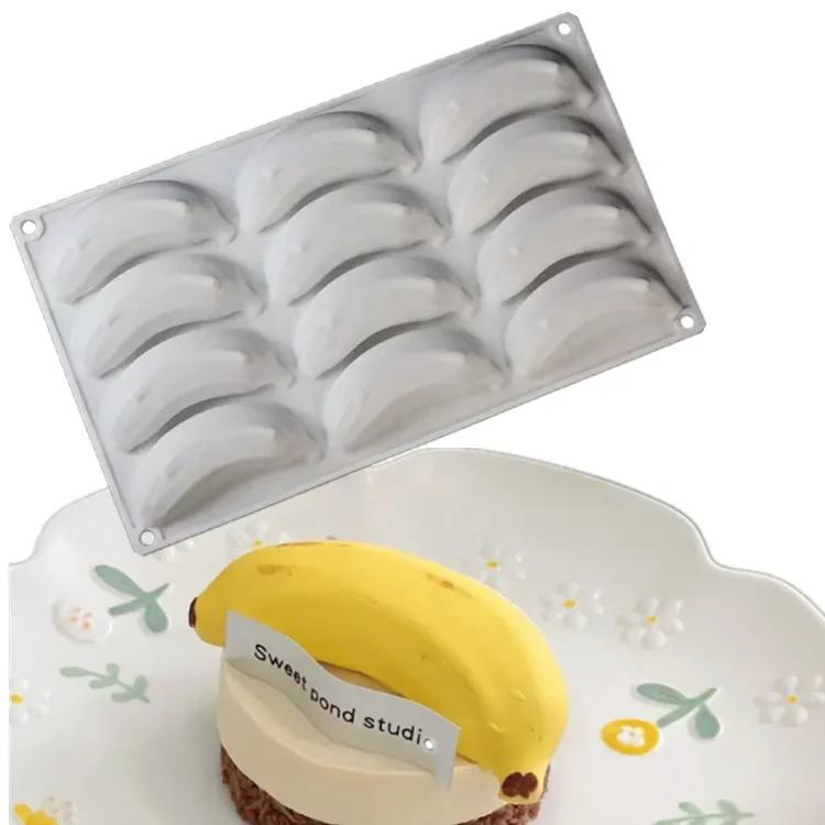 

Формы для муссовых тортов с фруктами Апельсин Яблоко Груша Манго Клубника Форма шишки Силиконовые формы для тортов Инструменты для украшения десертов Pear