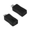 Micro Female To Mini Male Adapter: V8 To V3 5P Android To MP3 Converter Plug