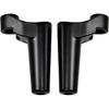 Front Turn Signal Mounts Relocation Kit for Sportsters (2PCS) | Black Turn Signal Indicator Relocation for Harley Dyna FXR Accessories, with Mount