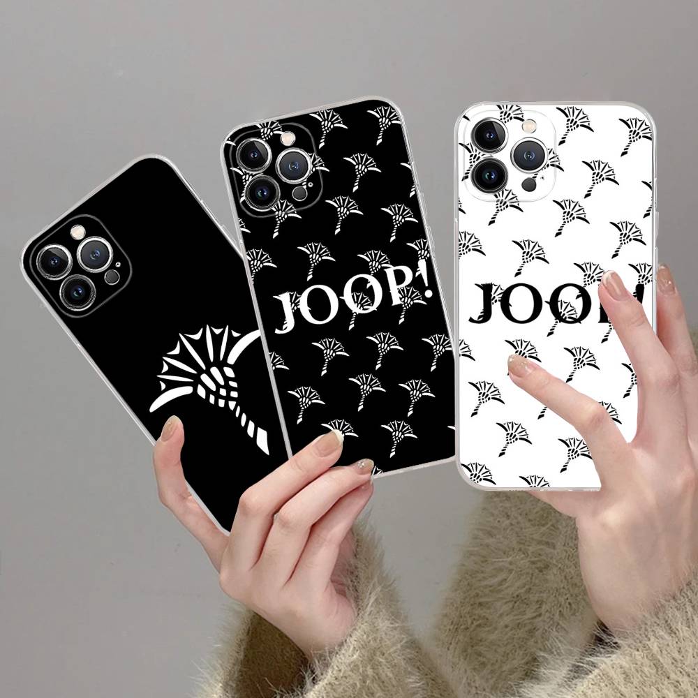 Luxus Mode J-Joop Für IPhone 17 16 16e 15 14 13 12 11 Pro Max Mini Plus Handyhülle