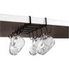 Under-Cabinet Hanger for Cups and Mugs, Suspended Holder Without Drilling