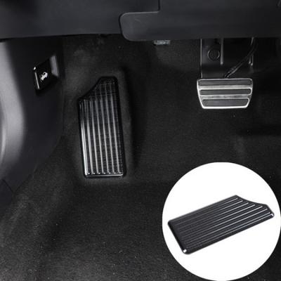 Schwarze Stahl Fußstütze Pedal Fußstütze Abdeckpolster für Honda Civic 11. Generation 22-23