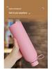 750ml Frosted Stainless Steel Sports Thermos Bottle with Narrow Mouth