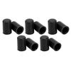 10Pcs Silicone Blanking Cap Universal Intake Vacuum Hose Tube End Bung Plug Inner Diameter 14mm Black